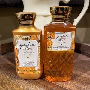 Bath & Body Works Gingham Glow Body Lotion & Body Wash